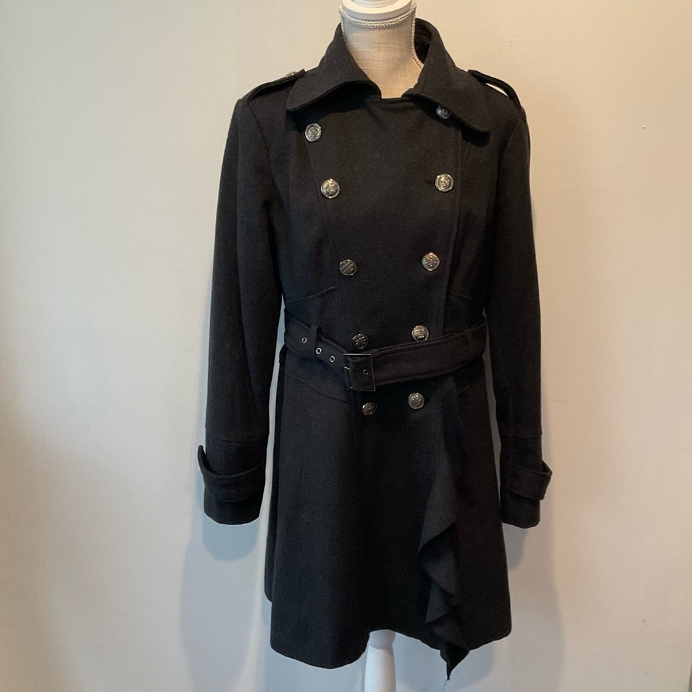 GUESS WOOL COAT - EUC